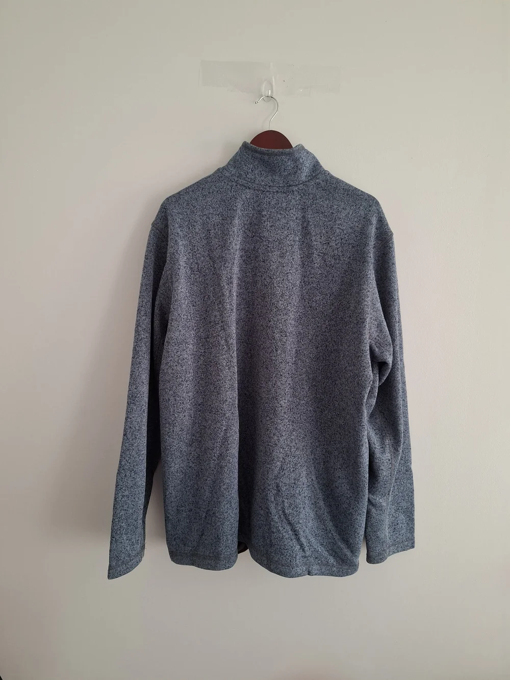 Eddie Bauer Men's Blue Heather Pullover Sweater SZ 2XL